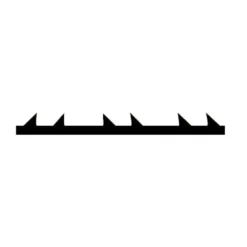 Olson PGT Double Reverse Tooth Scrollsaw Blades - Pack of 6