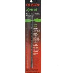 Olson Spiral Scroll Saw Blades - Pack of 12