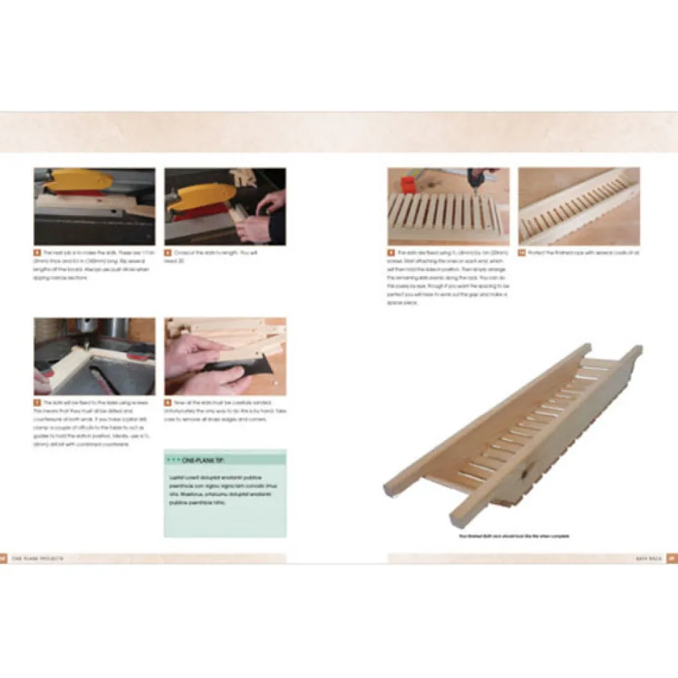 One Plank Woodworking Projects - Andy Standing
