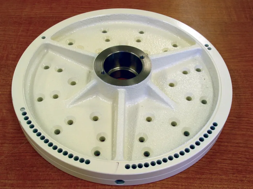 Oneway Cast Iron Faceplate - 10 inch