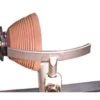 Oneway 12" Center Mount Curved Toolrest - 1-1/2" x 9-1/2" Post