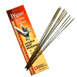 Pegas Double Skip Scroll Saw Blades - Pack of 12