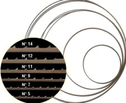 Pegas Scroll Band Saw Blades