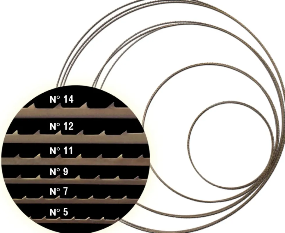 Pegas Scroll Band Saw Blades