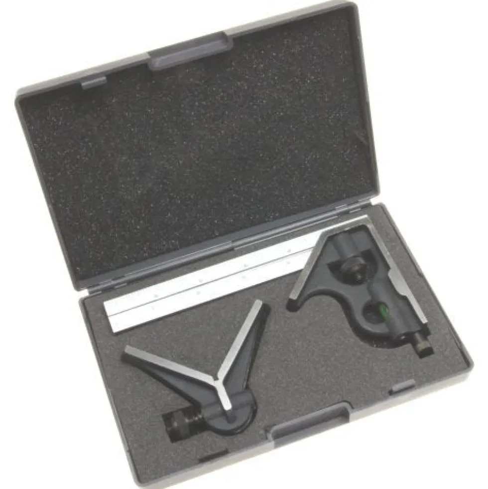 Precision Combination Square with Center Head - 6 inch