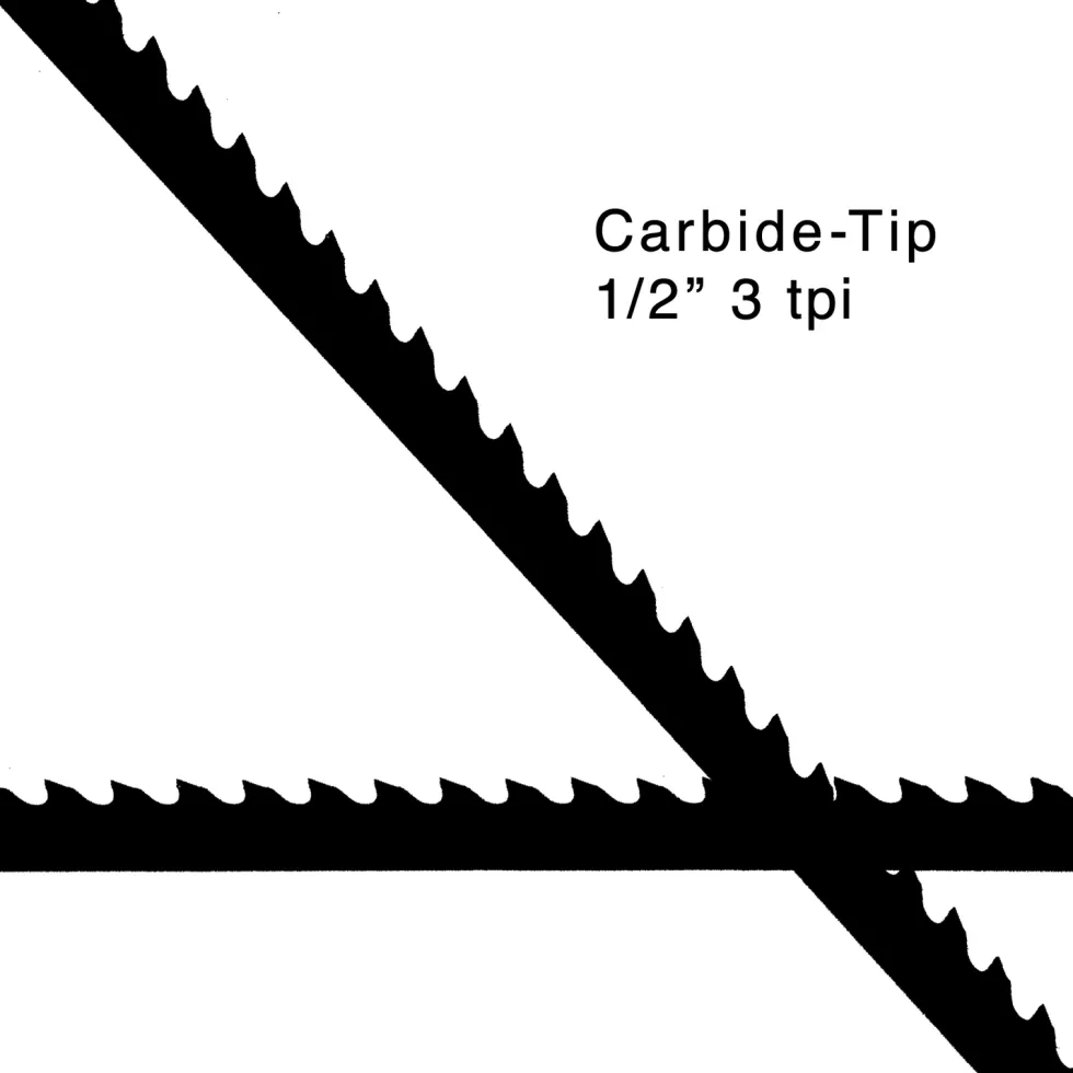 Premium Carbide-Tipped Bandsaw Blade