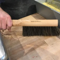 Premium Horsehair Bench Brush with Hardwood Handle