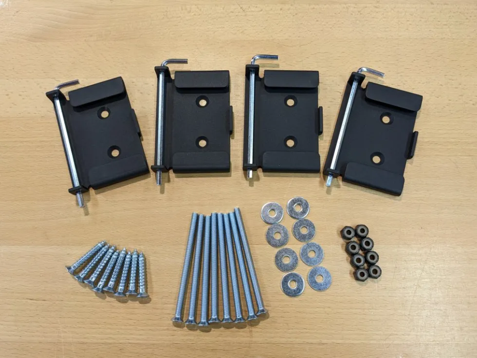 Quick Release Plates for Workbench Caster Kit