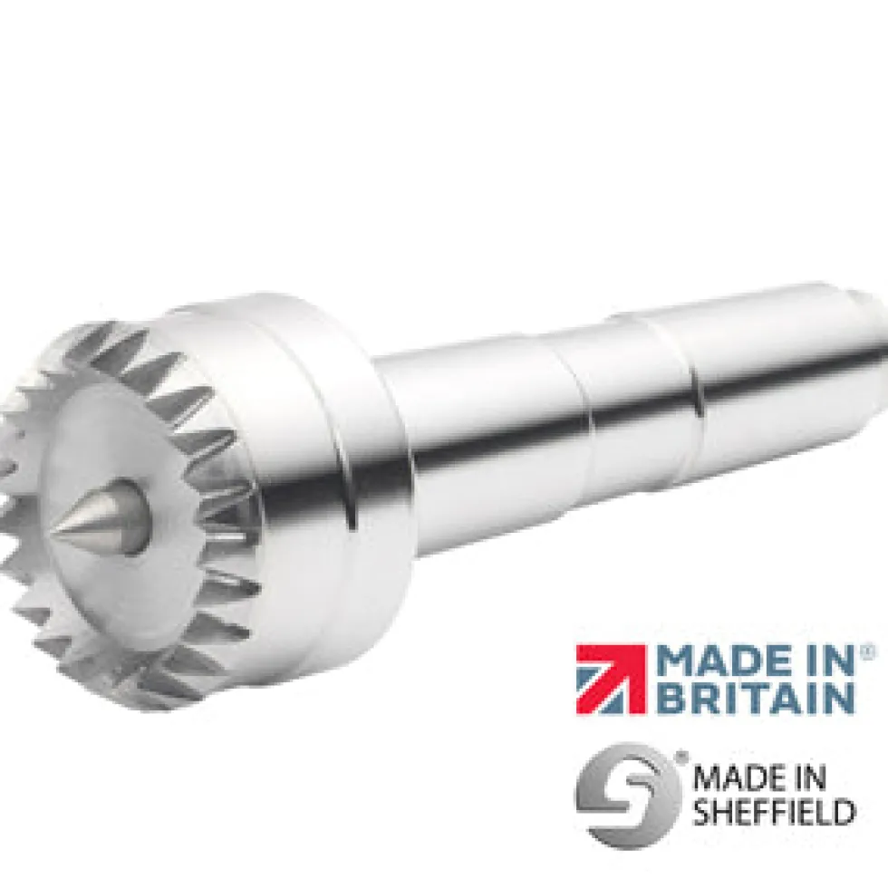 Record Power Multi-tooth Spring-Tip Drive Center - 2MT