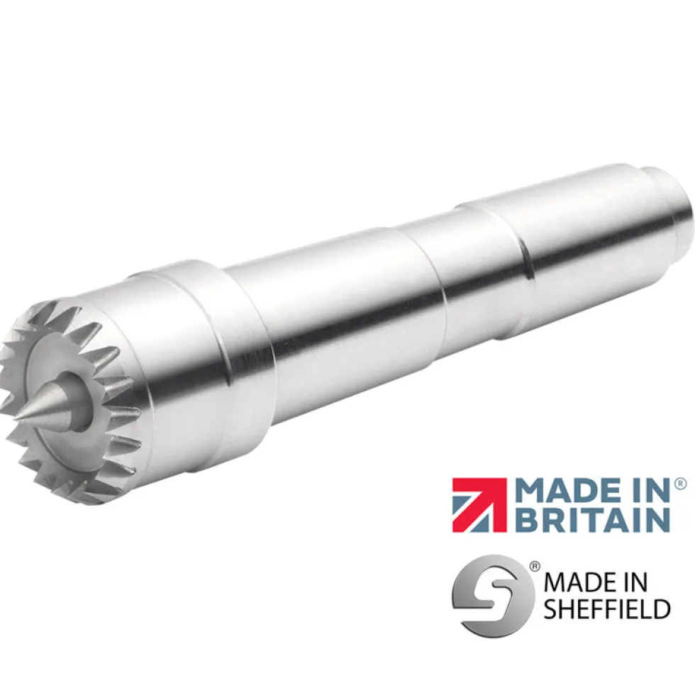 Record Power Multi-tooth Spring-Tip Drive Center - 2MT