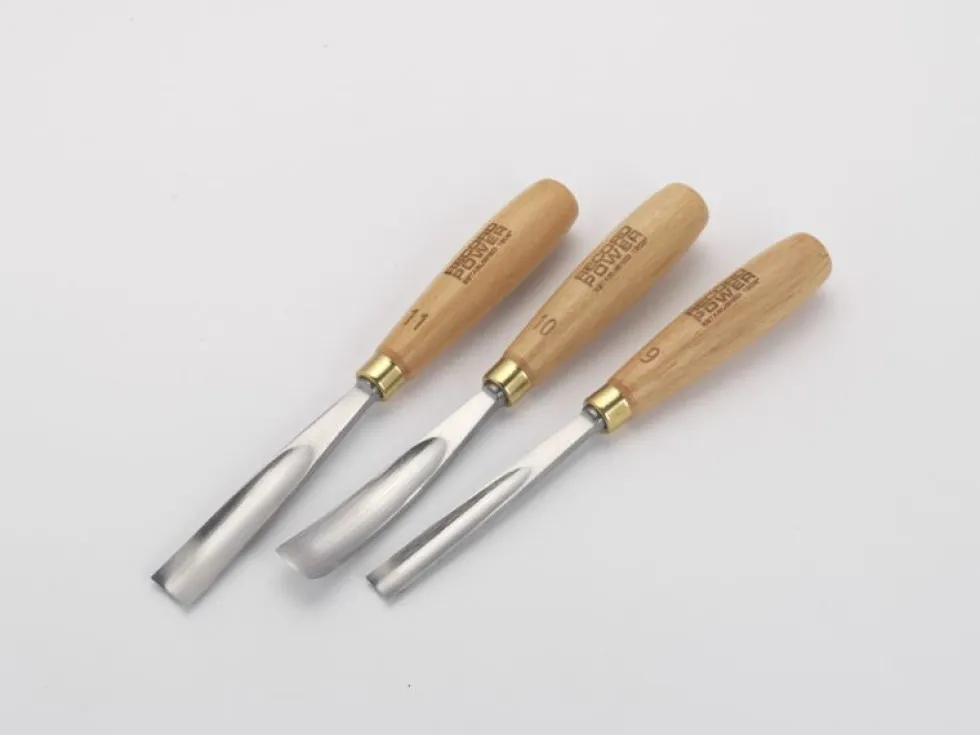 Record Power 3-piece Carving by Numbers Spoon Set