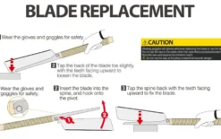 Replacement Blade for Z-Saw Dozuki Saw
