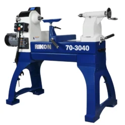 Rikon 70-3040 Variable Speed Reversible Lathe with Sliding Bed