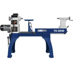 Rikon 70-3040 Variable Speed Reversible Lathe with Sliding Bed