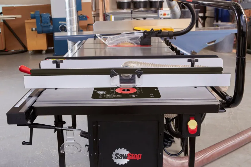 SawStop In-Line Router Table Attachment for Table Saws