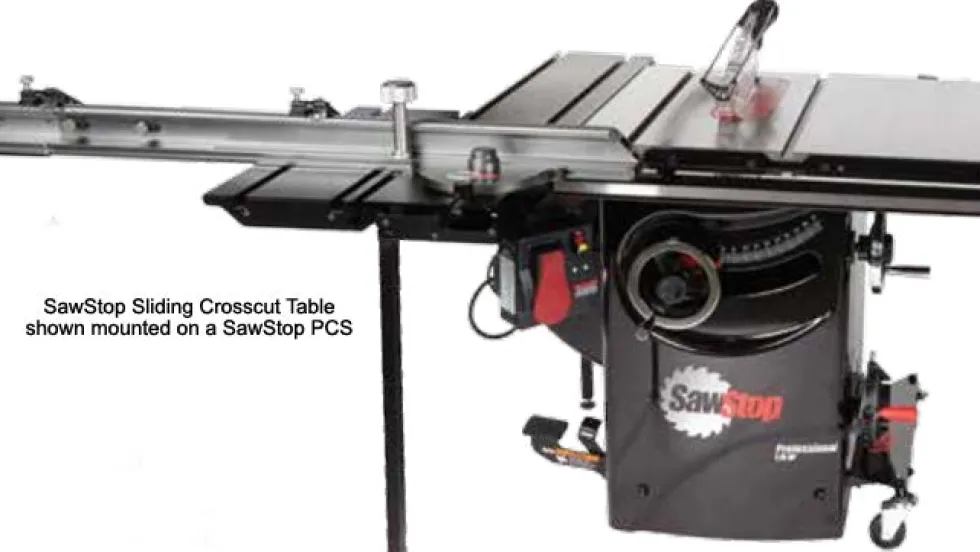 SawStop Sliding Crosscut Table - TSA-SA48