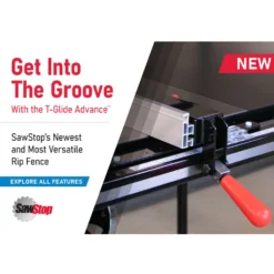 SawStop T-Glide Advance Rip Fence Upgrade