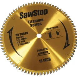 SawStop Titanium Series 10 inch Saw Blade
