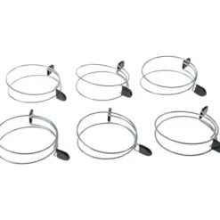 Shop Fox Double Loop Squeeze Hose Clamp - Pack of 6