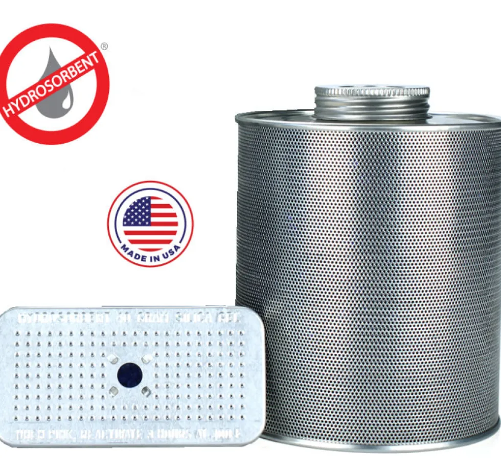 Silica Gel Dehumidifier Canister