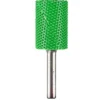 Smooth End Cylinder Saburr Tooth Carbide Burrs - 1/4 inch Shank