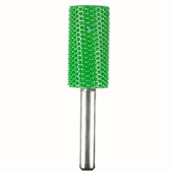 Smooth End Cylinder Saburr Tooth Carbide Burrs - 1/4 inch Shank