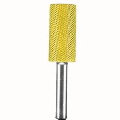 Smooth End Cylinder Saburr Tooth Carbide Burrs - 1/4 inch Shank