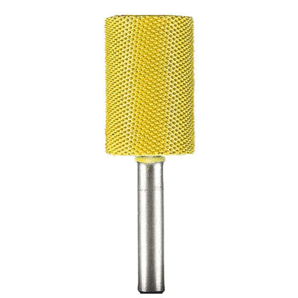 Smooth End Cylinder Saburr Tooth Carbide Burrs - 1/4 inch Shank