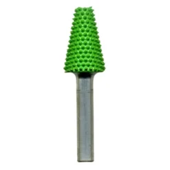 Smooth End Taper Saburr Tooth Carbide Burrs - 1/4 inch Shank