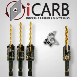 Snappy iCARB Carbide Countersink and Drill