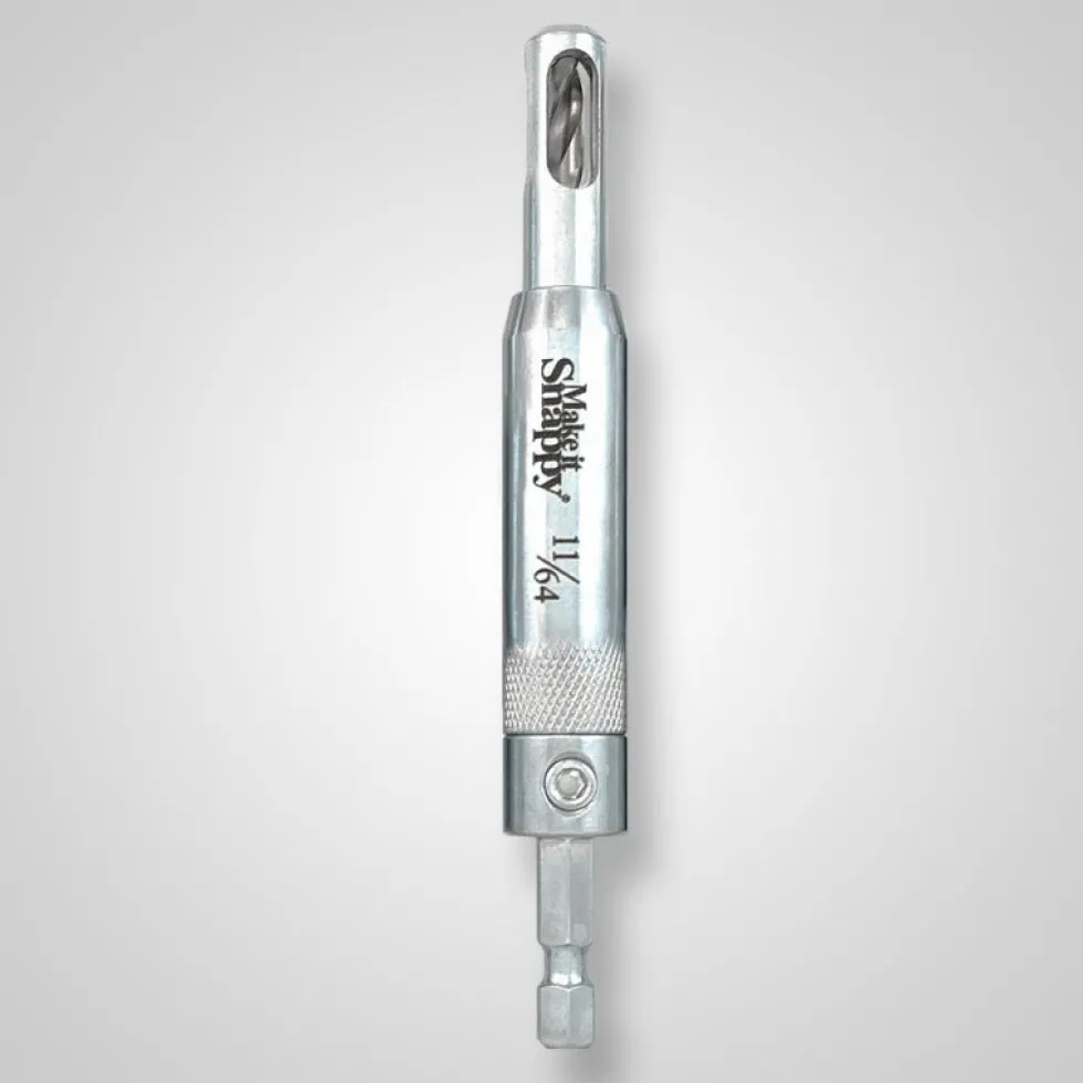 Snappy Self-Centering Hinge Drill Bit