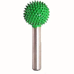 Sphere Saburr Tooth Carbide Burrs - 1/4 inch Shank