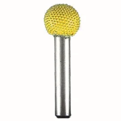 Sphere Saburr Tooth Carbide Burrs - 1/4 inch Shank
