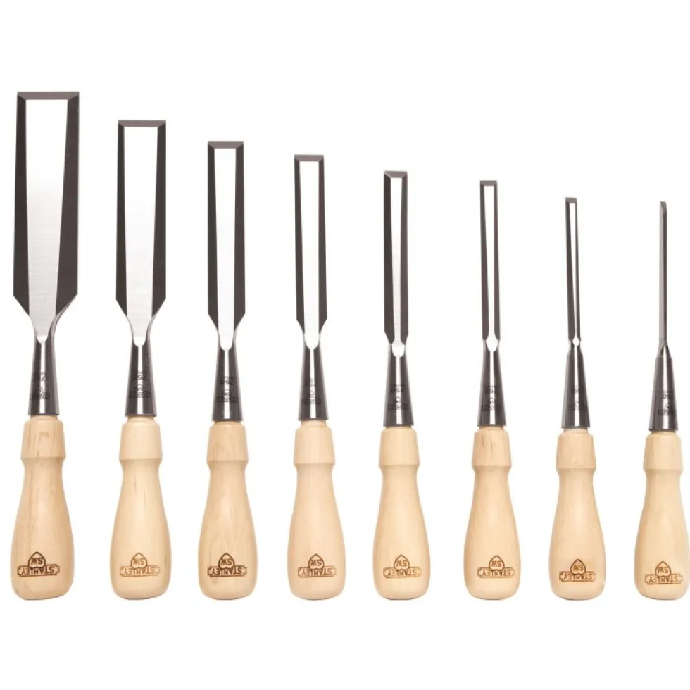 Stanley Sweetheart Socket Chisels - Set of 8