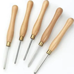 Steelex 5-Piece HSS Mini Turning Set
