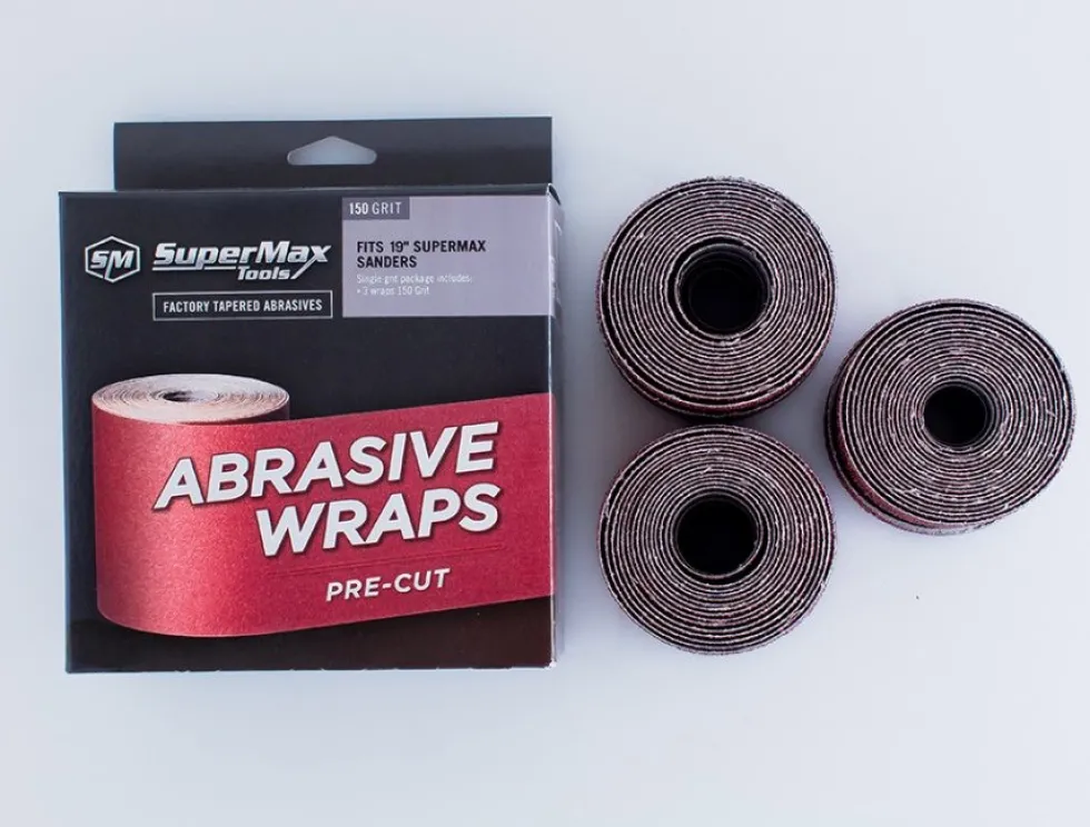 SuperMax Pre-Cut Abrasives for Drum Sanders