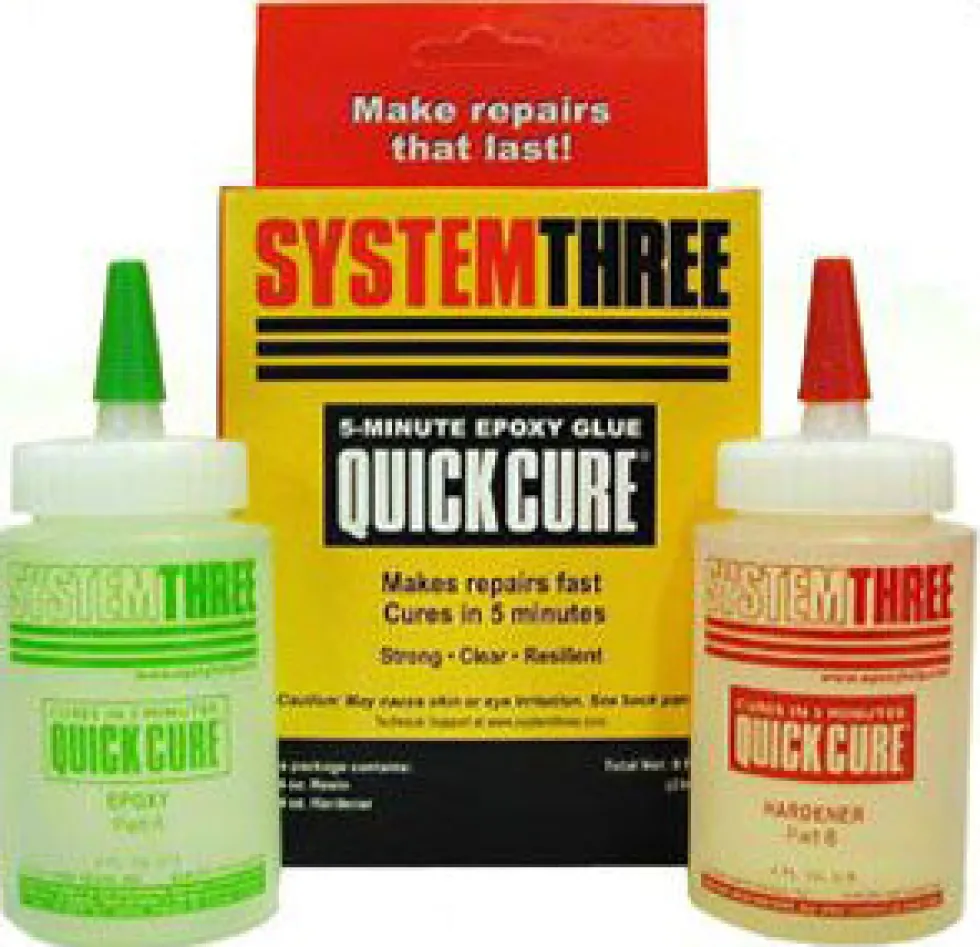 System Three QuickCure Epoxy - 8 oz.