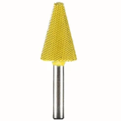 Taper Saburr Tooth Carbide Burrs - 1/4 inch Shank