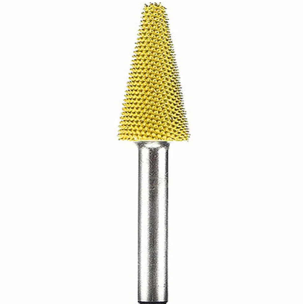 Taper Saburr Tooth Carbide Burrs - 1/4 inch Shank