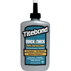 Titebond Quick and Thick Multi-Surface Glue - 8 oz.
