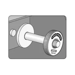 Tormek Stainless Steel Shaft with EzyLock for T-7