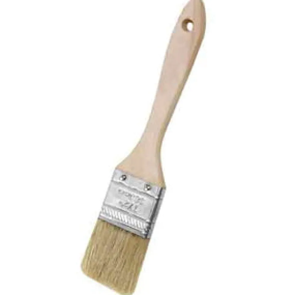 White Bristle Chip Brush