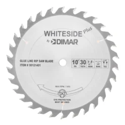 Whiteside Plus Glue Line Rip Blade - 10 inch