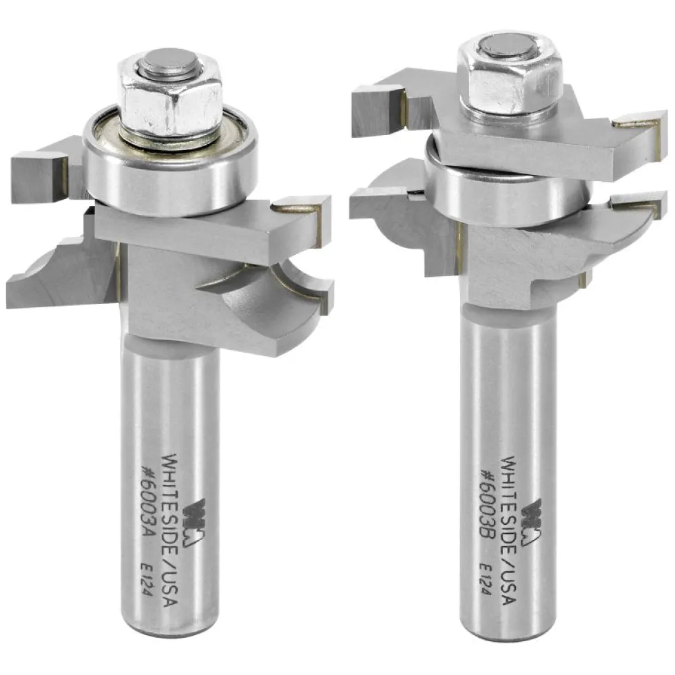 Whiteside Stile and Rail Router Bits