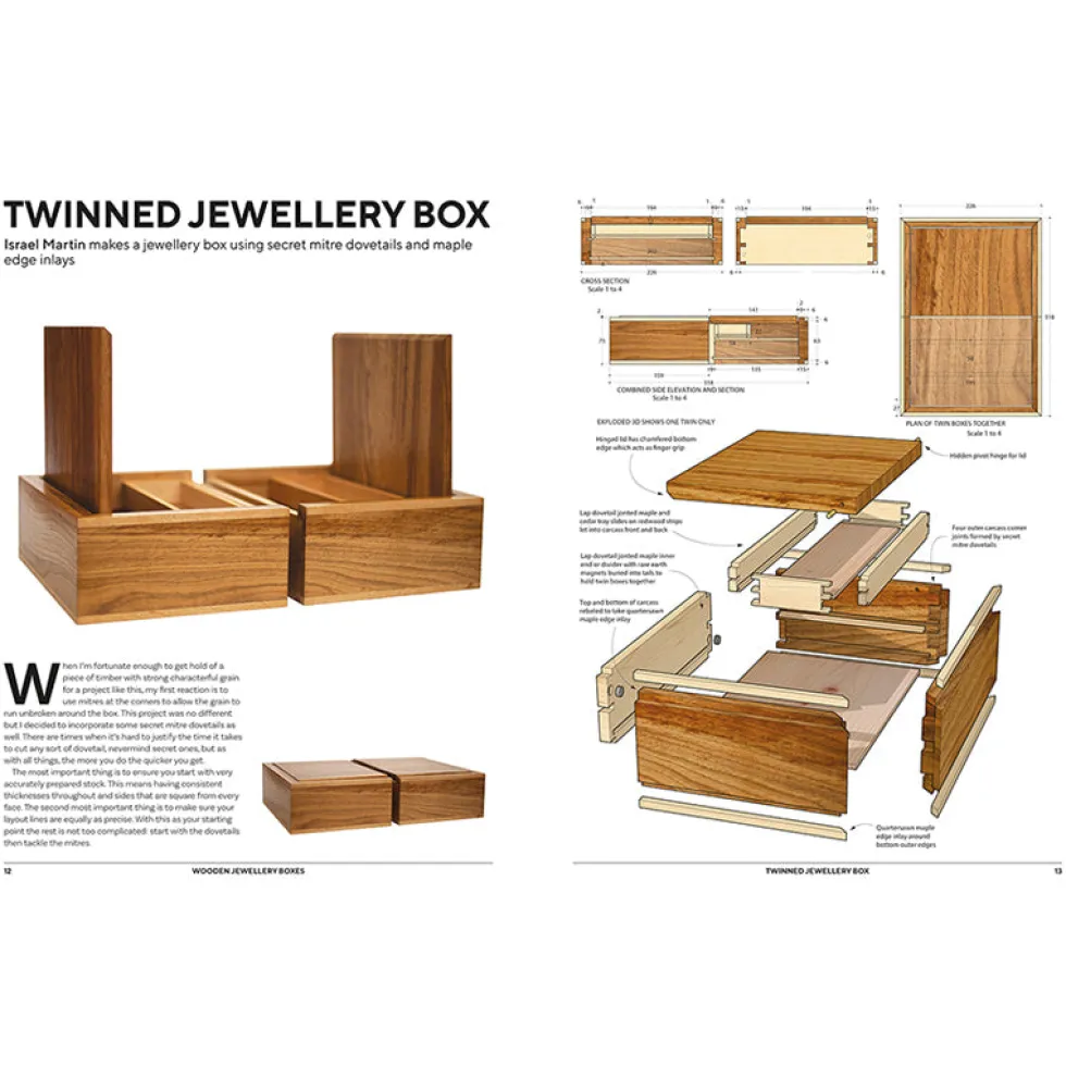 Wooden Jewellery Boxes