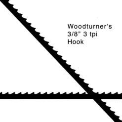Woodturner's 3/8 inch Bandsaw Blade