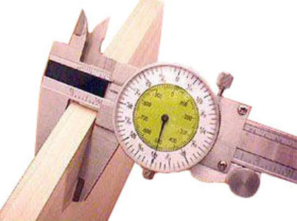 Woodworker's 6 inch Dial Caliper