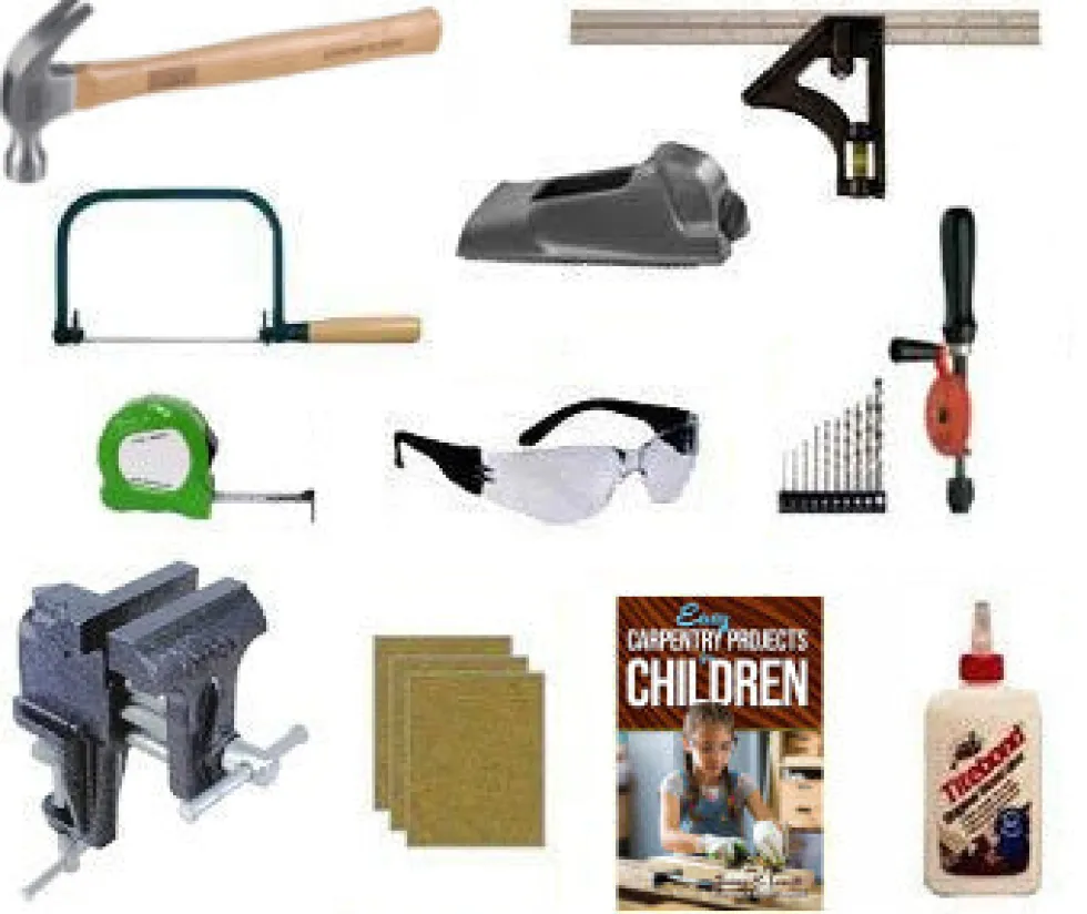 Woodworking Tool Kit for Kids